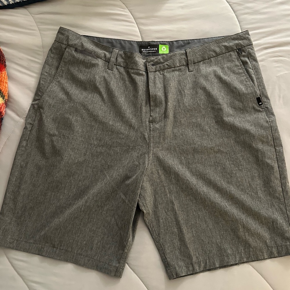 Quicksilver Amphibian Shorts Mens 38 Heather Grey